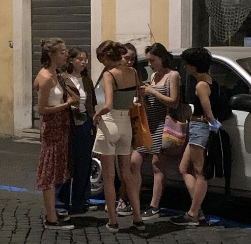 Viaggio a Roma con amici