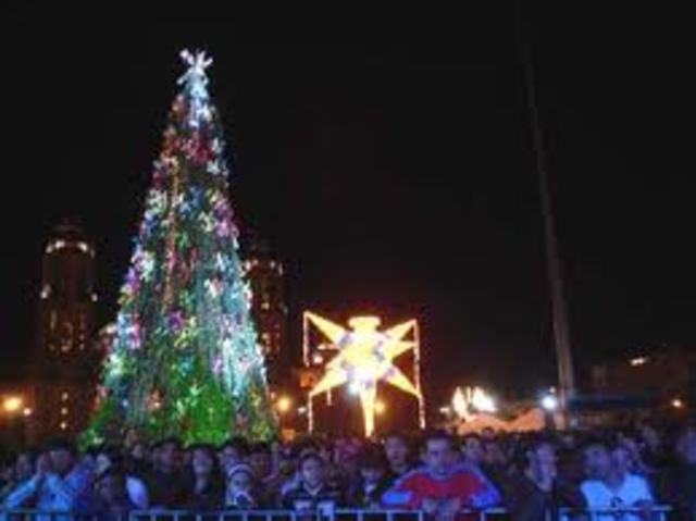 Navidad y cena en México