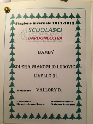 STAGIONE INVERNALE 2012-2013