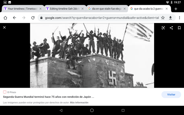 Final de la II guerra mundial