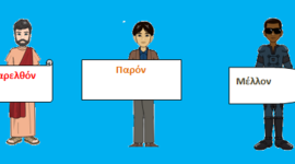 Timeline: Χρόνοι του ρήματος