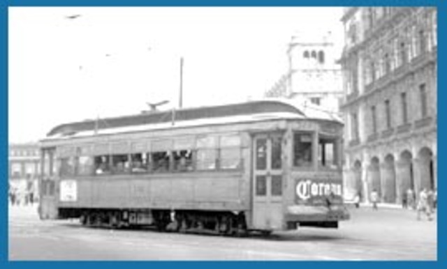 Tranvía tracción eléctrica