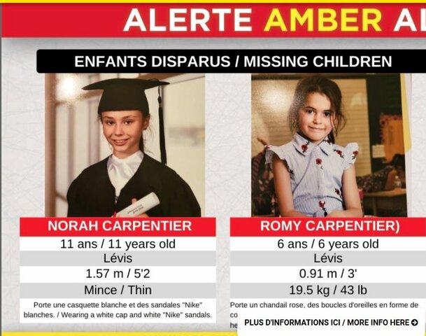 La disparition de Romy et Norah