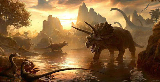 Mésozoïque de -250 000 000 à -66 000 000