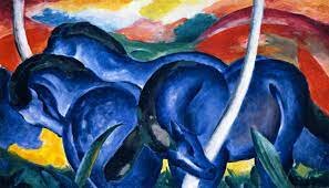 Franz Marc, The Large Blue Horses