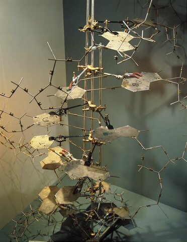 Watson and Crick inside-out double helix
