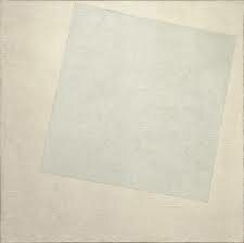 Malevich, Supermatist Composition: White Square in White on White