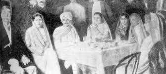 Gandhi returns to india.(J)