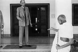 Gandhi meet Muhammad Ali Jinnah(B)