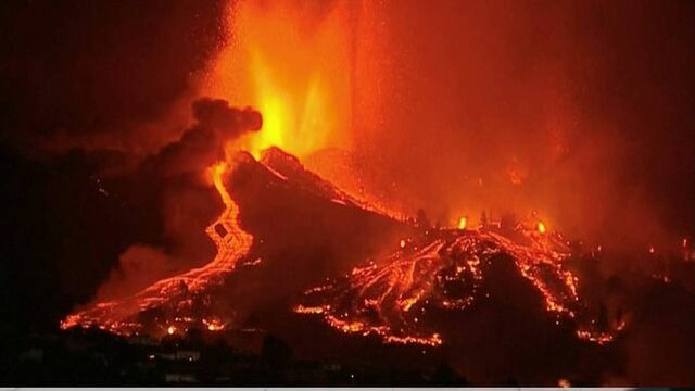 Erupció del volcà Cumbre Vieja de La Palma