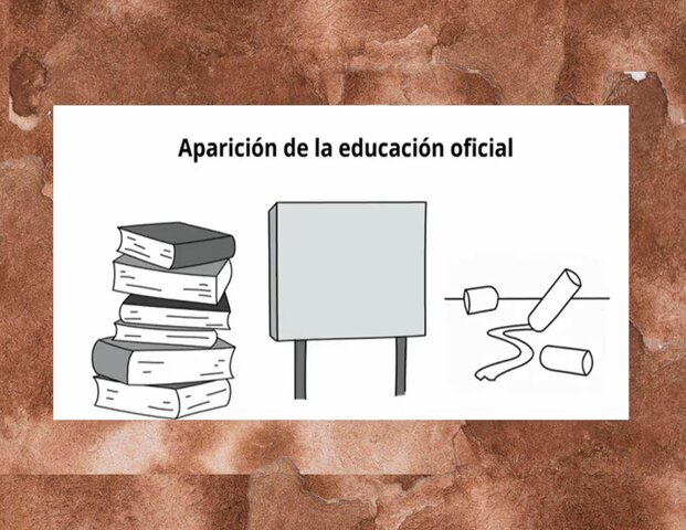 Aparición de la educación oficial