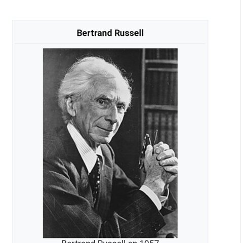 Bertrand Russell