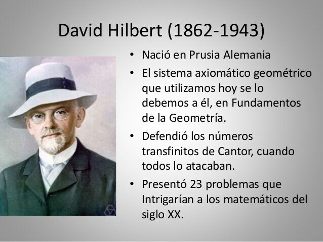 David Hilbert (1862-1943)