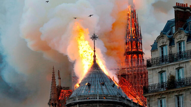 Incendi a Notre Dame