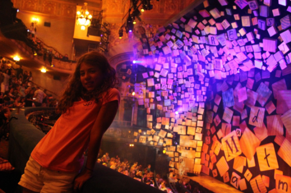 Fui a mi primer espectáculo de Broadway.