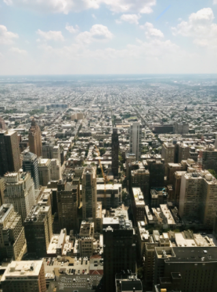 Fui a Philadelphia con mi familia por el primera vez.