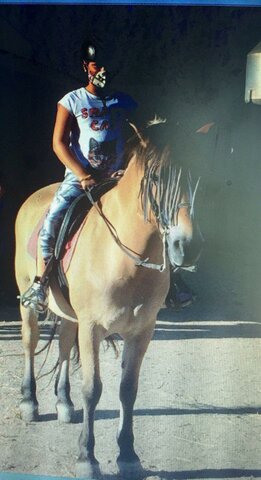 Vaig montar a cavall per primer cop