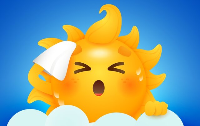 temperatura máxima 43º