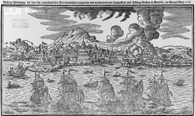 British evacuate Boston