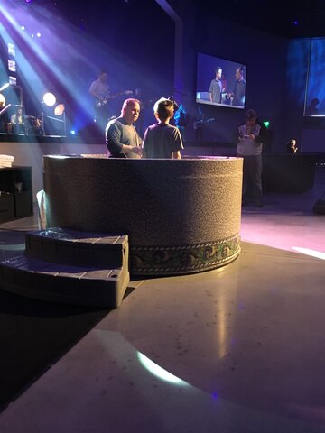 Bautizó me en mi iglesia