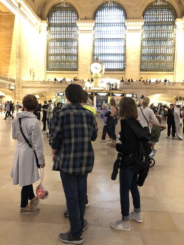 Mi familia y yo fuimos a New York City, New York