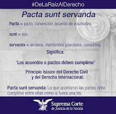 PACTA SUNT SERVANDA