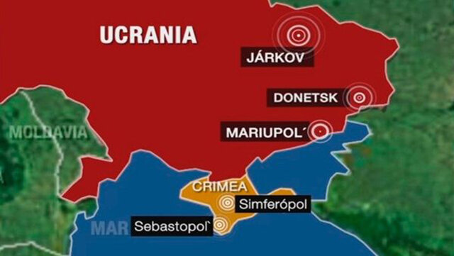 Crimea pasa a ser de Russia (polític)