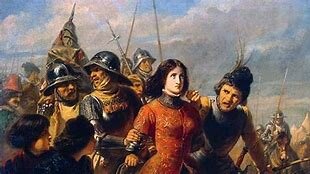 Dechado sobre Juana de Arco