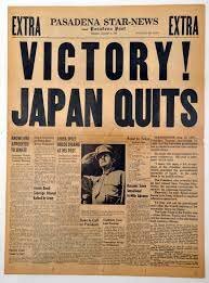 Japan surrenders
