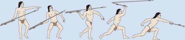 Humans Start Throwing Spears - 30,000 ya