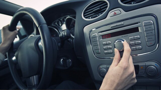 Radios en autos