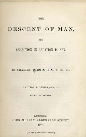 Charles Darwin's "The Descent of Man" was Published
