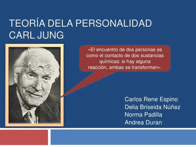 LA TEORÍA DE LA PERSONALIDAD DE CARL JUNG.