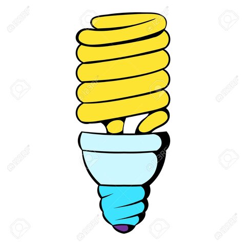 La lampara fluorescente