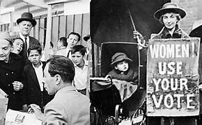 Sufragismo en E.U.A.