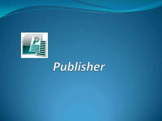 1995 Microsoft Publisher 3.0, también conocido como «El editor para Windows 95».