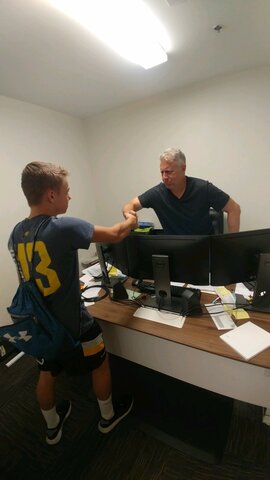 Recibí mi primero trabajo en 2017