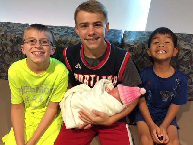 Mi hermana nacía en 2018