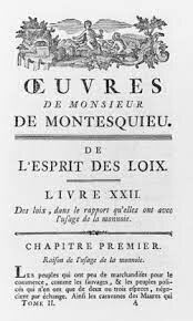 Espíritu de las Leyes de Montesquieu