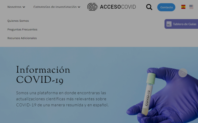 Plataforma de acceso a la informacion SARS CoV-2