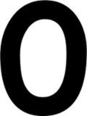O zero