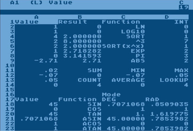 VISICALC