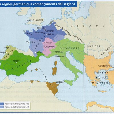 Timeline: Regnes Germànics