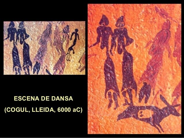 Escena de danza