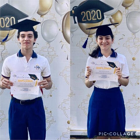 My middle school graduation