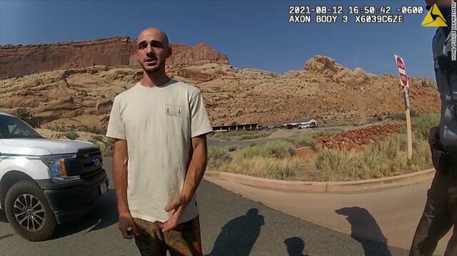 Moab, Utah, police have an encounter with the couple on August 12
