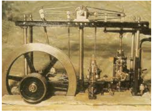 Creación de la máquina del vapor.