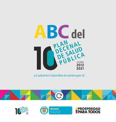 Plan decenal de salud pública 2012-2021