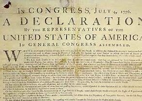 Declaración de Independencia de los EEUU