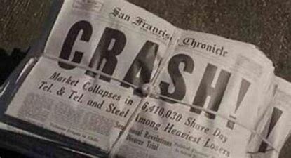 Crisis del modelo capitalista (felices 20 y crash)